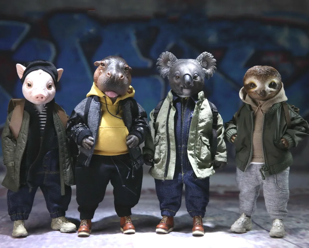 MR. Z 7 дюймов Карманный Zootopia Коллекция серии WoHe Ma LaLa ко ленивый Су порки Чжу гаражный набор статуя для фанатов праздничный подарок