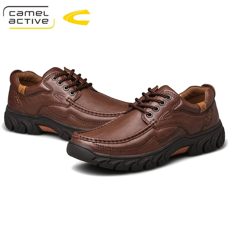Camel Active/Новинка; Мужская обувь из натуральной кожи; английский тренд; Мужская обувь; мужская повседневная обувь; уличные полуботинки; мужские оксфорды