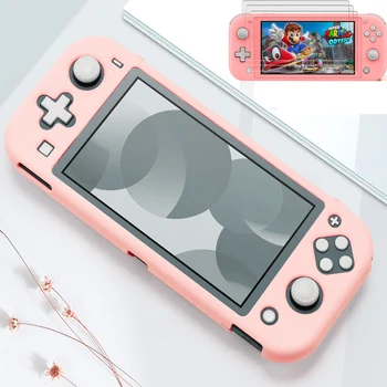 

Nintend Switch Lite PC Full Protector Case Shell For Nintendo Switch Lite NS Mini Colorful Cover Housing Shell 3 Tempered Film