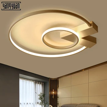 

Modern LED Chandelier Lustre Living Room Bedroom Dining Room Acrylic Lamp Chandelier Lighting Luminaire Simple Light Fixtures