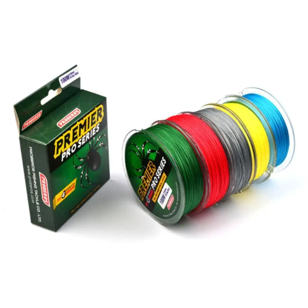 100M Super Strong Strands Braided Wire Fishing Line 4 6-100LB 0.4-10.0 PE Material Multifilament Carp Fishing For Fish Rope Cord