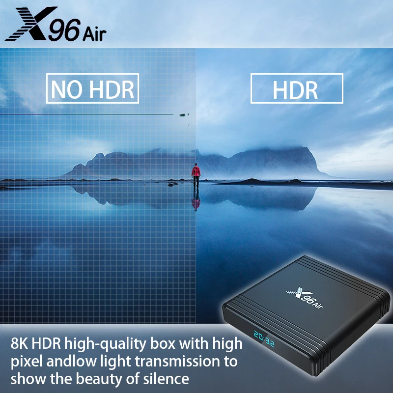 Transpeed Android 9,0 64G WiFi телевизионная коробка с Bluetooth Amlogic S905X3 tv box Netflix Google Assistant медиаплеер ТВ приемник play