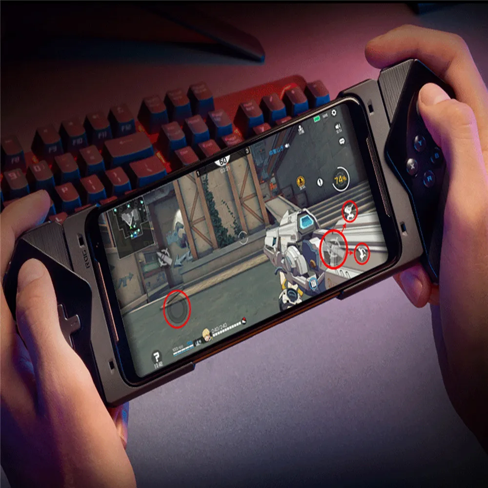 Для ASUS ROG Phone 2/ZS660KL двойная ручка управления игровой контроллер держатель для PUBG Аксессуары для мобильных игр
