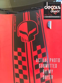 

For Hood Decal Stripes Fits Chevy Corvette 427 Convertible Grand Sport