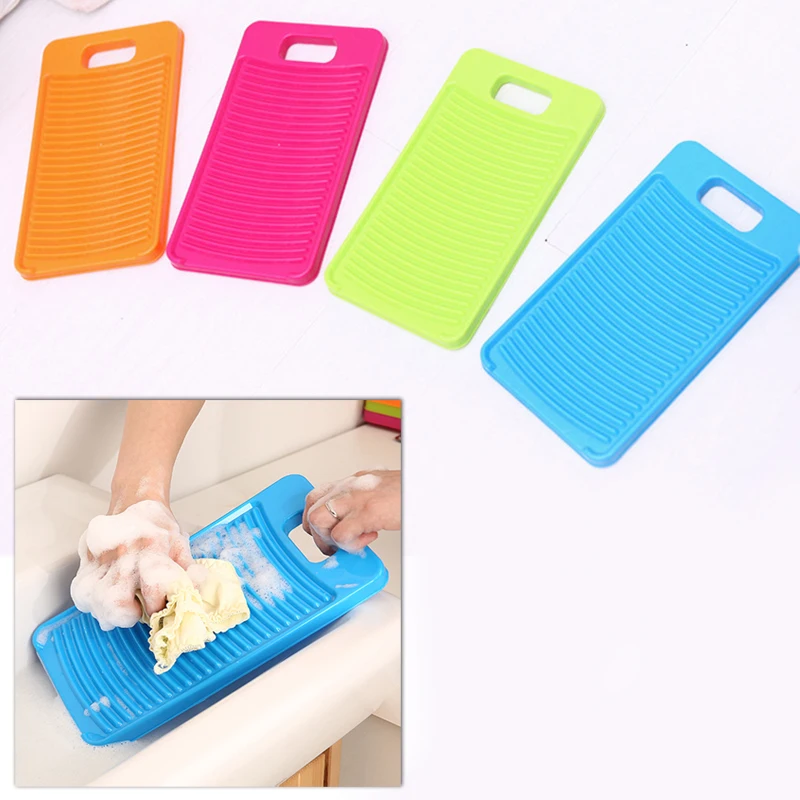 New Plastic Thicken Antislip Washboard Washing Board Laundry Clothes MD294 Shirts For Kid Cleaning X9C7