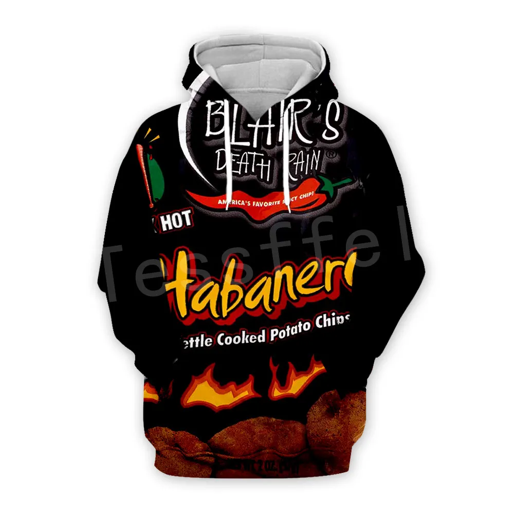 

Tessffel Potato chips Snacks bag Funny Sweatshirt Pullover Food Long Sleeve Tracksuit 3DPrint Casual Men's Hoodies Men/Women D-8