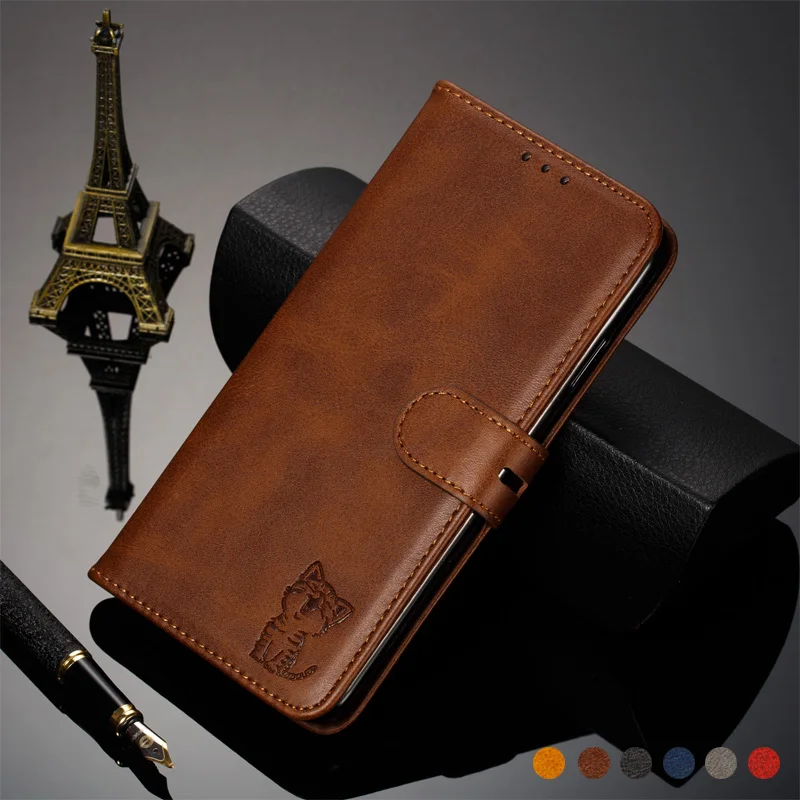 

Happy Cat PU & Leather P30 Pro Case Flip Wallet Suitable For Huawei Mate 30 20 For Honor 20 Pro 8X Nova5 Pro P30 Pro Lite