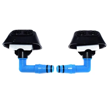 

Left Right Front Bumper Head Light Lamp Headlight Washer Sprayer Nozzle Jet & Clip for Saab 9-3 93 2003-2012 12803972 1451007