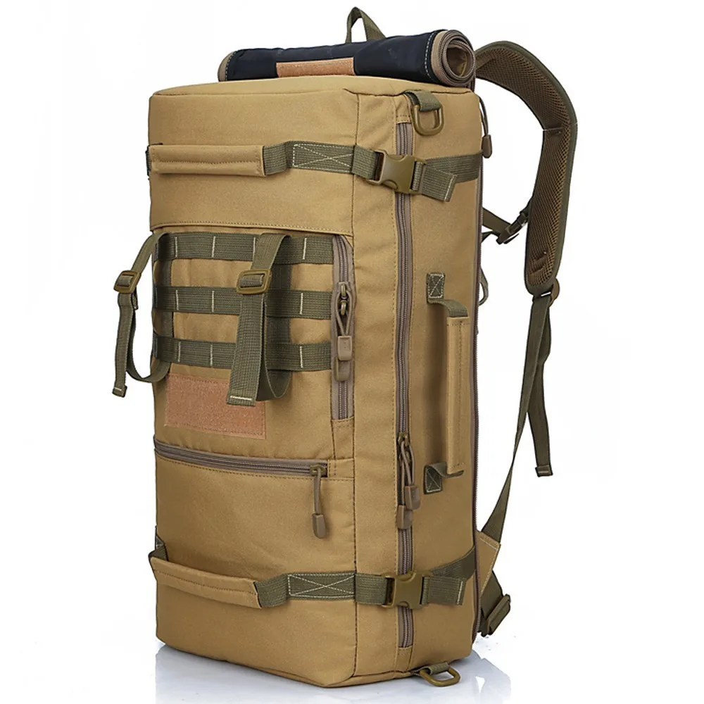 BOWTAC Su Ge irmez A k Bag50l Ordu Taktik Askeri S rt antas Camo 