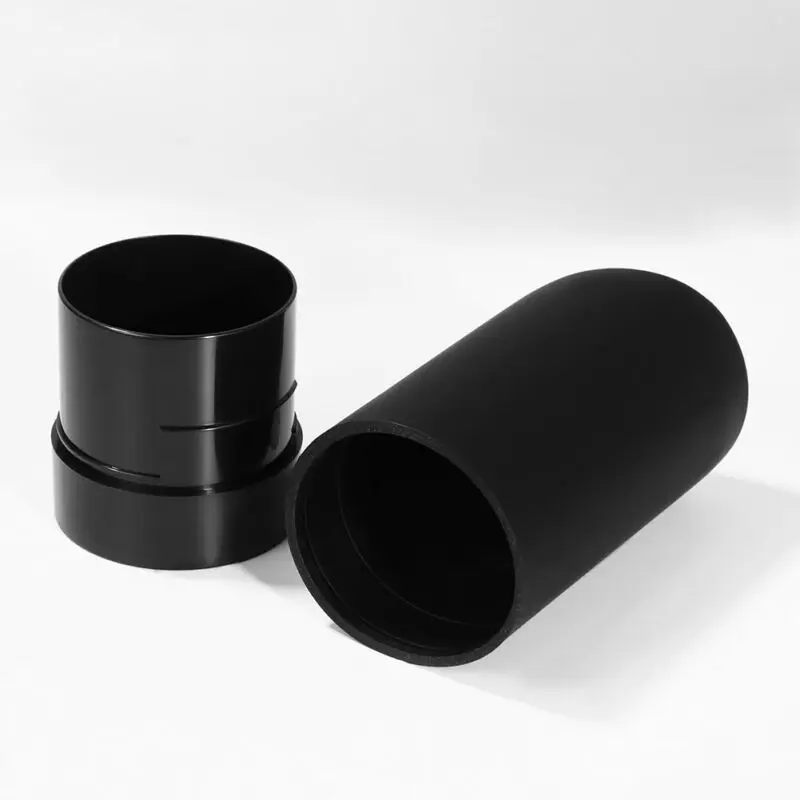 Black Silicone ABS Car Trash Can Fits In The Center Console Or Doors 16*6.5cm Car Accessories Car Trash Can Rubbish