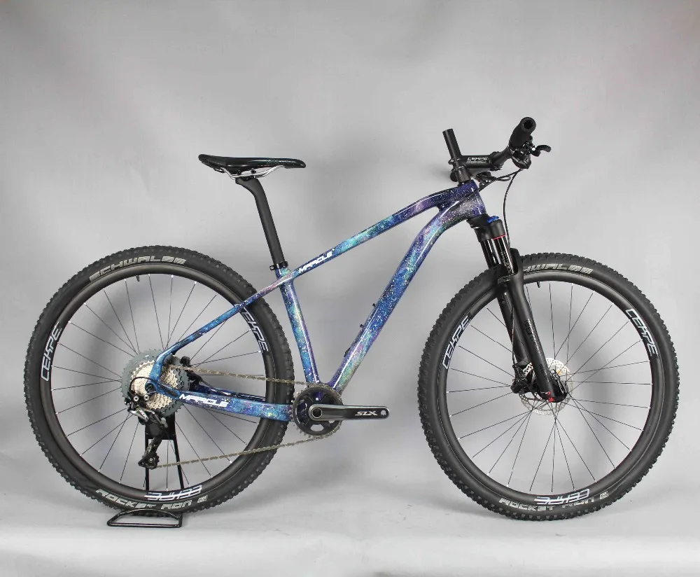 MIRACLE T1000 углеродное волокно BOOST велосипеды 29er XC MTB горный велосипед 15 17 19 дюймов