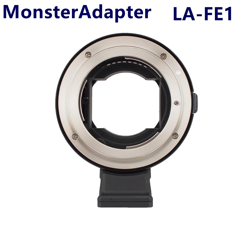 

Monster Adapter LA-FE1 Auto Focus Lens Adapter Ring Sony E Mount for Nikon F Mount Lens to Sony E Camera A7R4 A7III A9 A6300