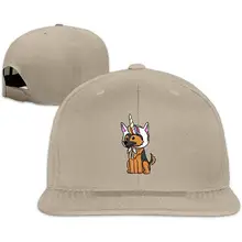 HNYL собака шапка Единорог Snapback Кепка плоская купюра шапки простая пустая Кепка s для мужчин/женщин