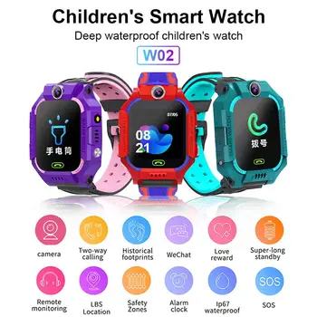 

Children's Smart Watch Waterproof 360 Degree Rotation Smart Bracelet Phone Watch Wristband LBS Triple Positioning