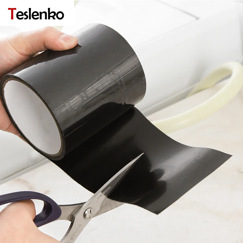 

1.52M Super Strong Waterproof Stop Leaks Seal Repair Tape Performance Self Fiber Fix Tape Adhesive Tape Household Supplies