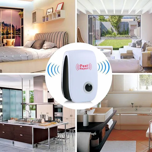 Ultrahangos Egerek Repeller Elektronikus Ultrahang Egérvezérlő Visszautasító Anti Szúnyogtaszító Csótány Bug Patkány Kilökődéshez - Image 6