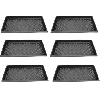

6PCS Starter for Greenhouse Hydroponic Seedlings Sprout Thickening Planting Tray Nursery Tray
