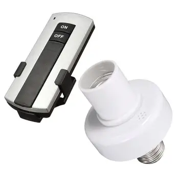 

E27 Socket Cap RC Wireless Remote Control Light Lamp Bulb Holder Switch