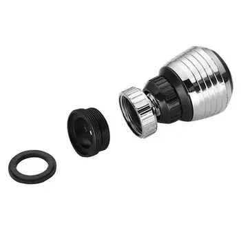 

360 Rotate Swivel Water Saving Kitchen Faucet Tap Aerator Nozzle Filter Adapter Shower Head Filter Nozzle Connector