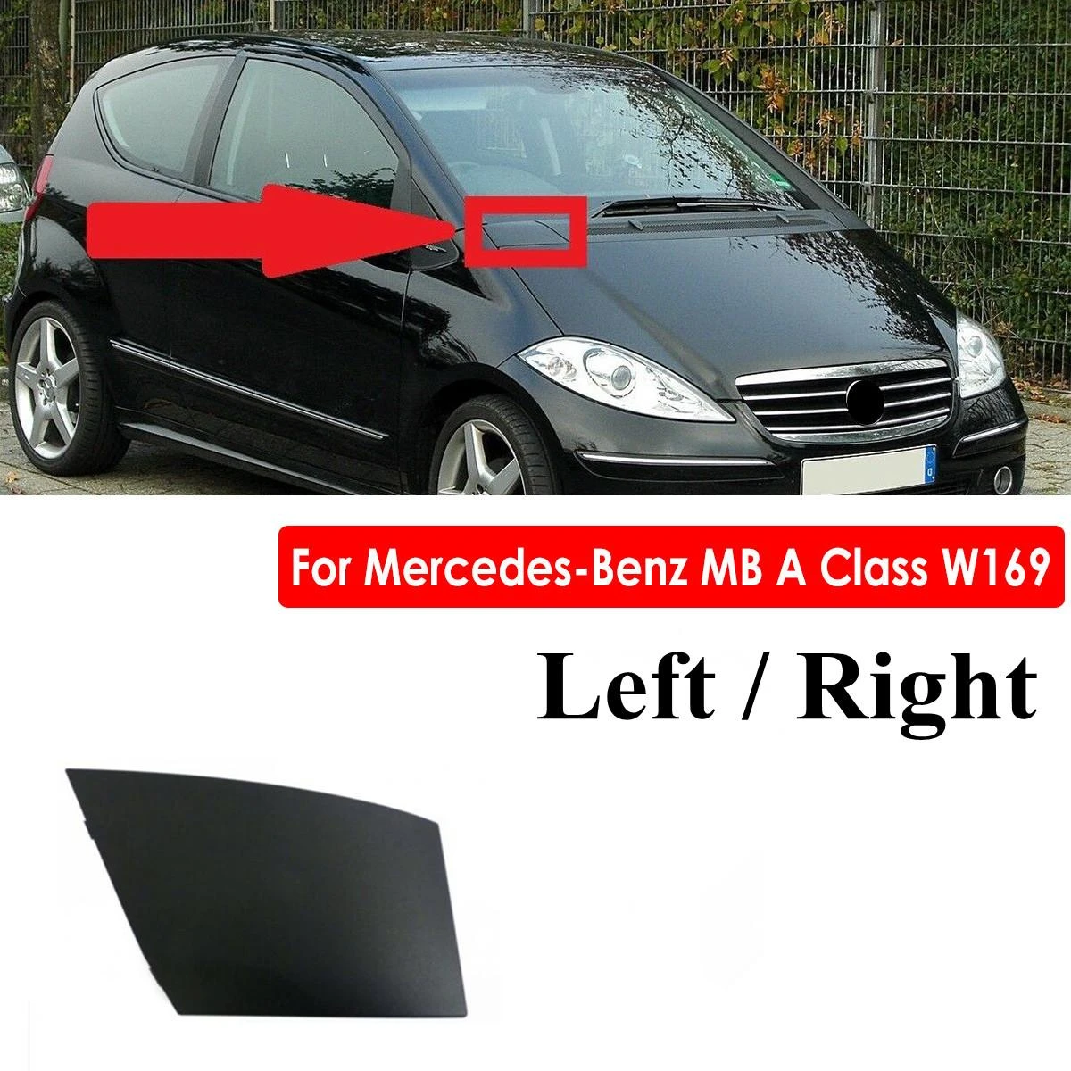 Links Rechts Motor Haube Scharnier Abdeckung Wasser Ablauf Abdeckung Haube Ecke Schutz Fur Mercedes Fur Benz Mb Eine Klasse W169 Hoods Aliexpress