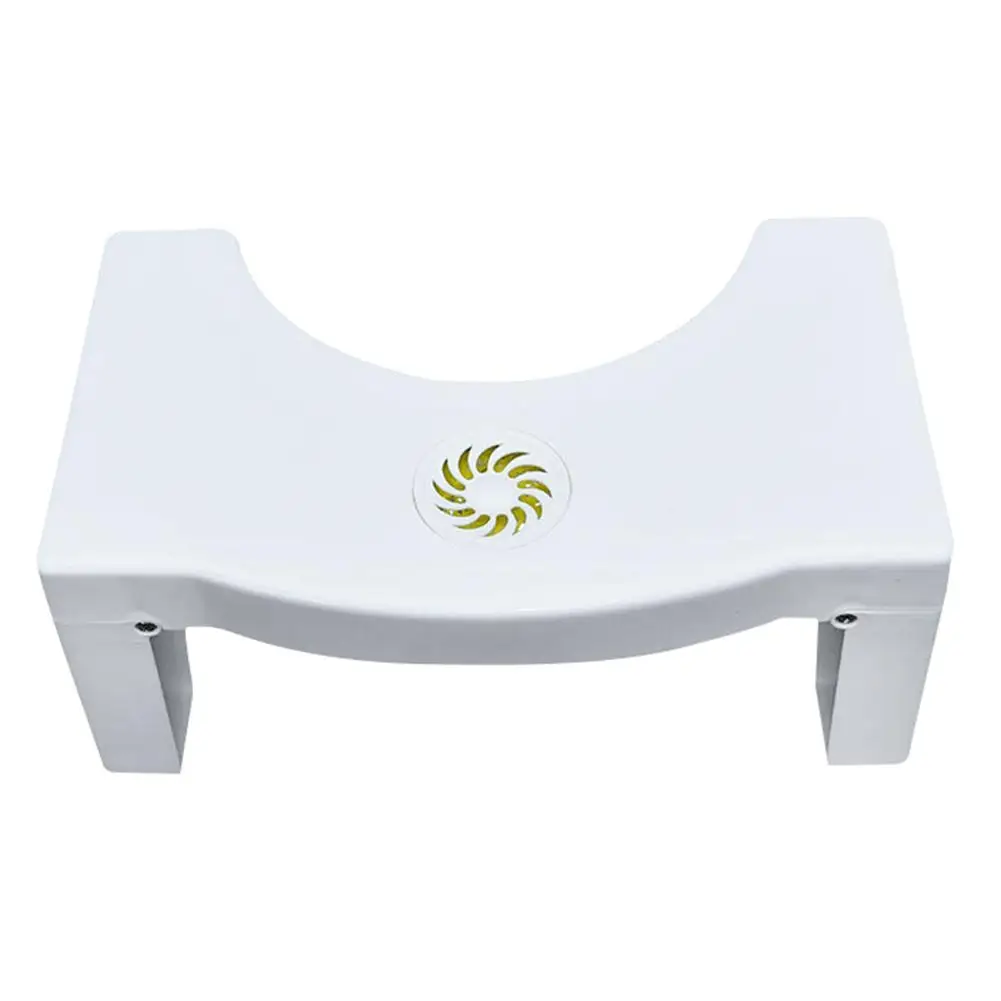 

Toilet Footstool Plastic Foldable Squatting Stool Anti Constipation Bathroom Auxiliary Tool for Children
