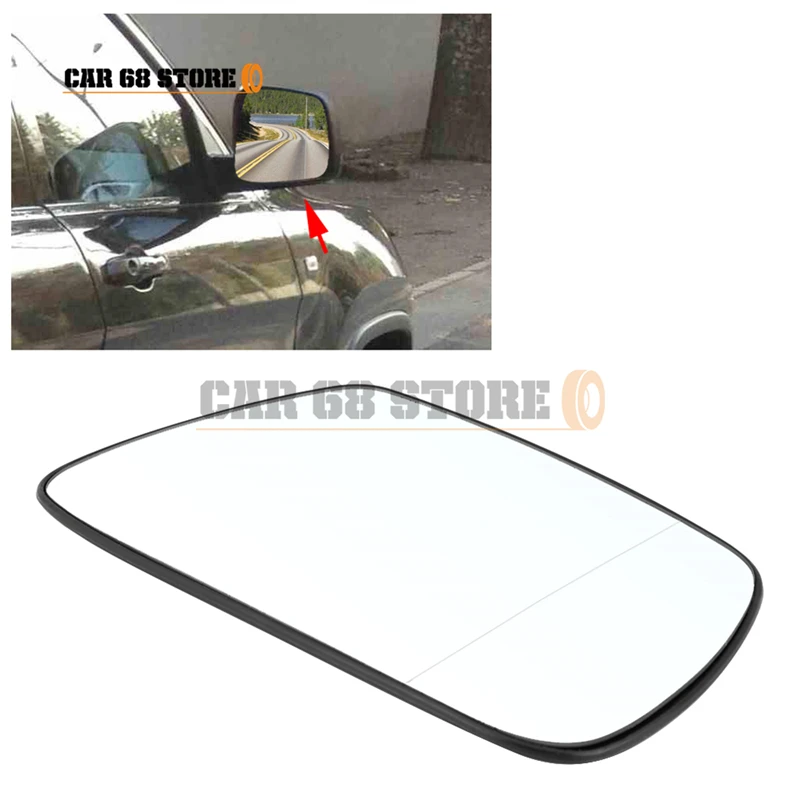 1 шт. новая Автомобильная правая дверь боковое крыло зеркало стекло Подогрев