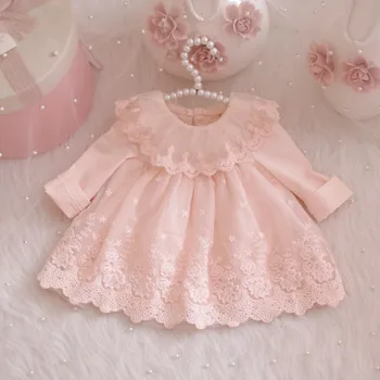 

High Quality Girls Dresses Autumn Fashion Princess Dresses Wedding Ball Gown Kids Dress Baby Girl Birthday Baptism Girls Clothes