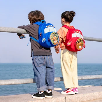 

Sunveno Robot Kids Backpacks kindergarten Schoolbag Cartoon Kindergarten School Bag Backpack High Capacity Bag Sheer