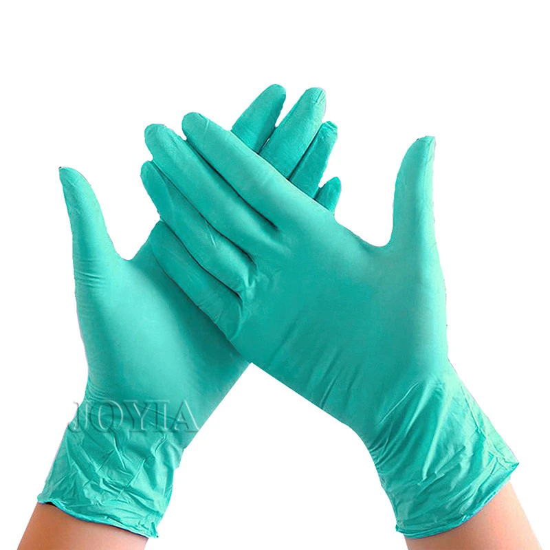 Green Nitrile Gloves
