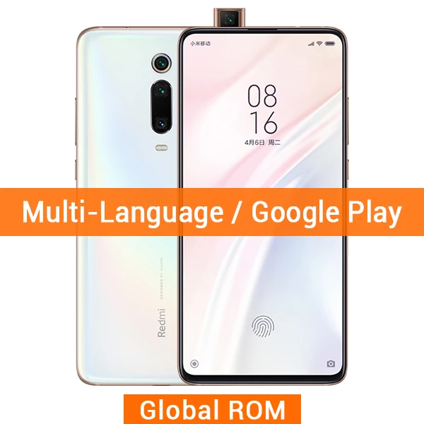 Global ROM White Мобильный телефон Xiaomi Redmi K20 Pro с глобальной ПЗУ, эксклюзивный выпуск, 12 Гб, 512 ГБ, Восьмиядерный процессор Snapdragon 855 Plus, камера 48 МП, NFC - Цвет: Global ROM White