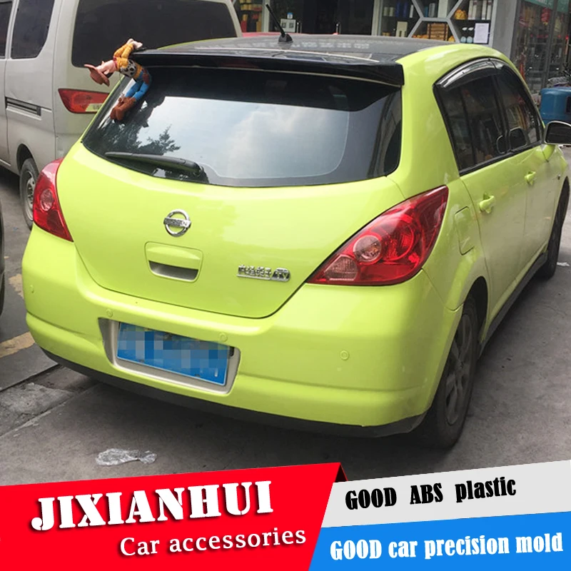 For Versa Spoiler 2006-2010 Nissan Tiida DFCK ABS plastic Material Car Rear Wing Color | Автомобили и мотоциклы