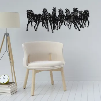 

Horses ''Yarış'' Metal Wall Table