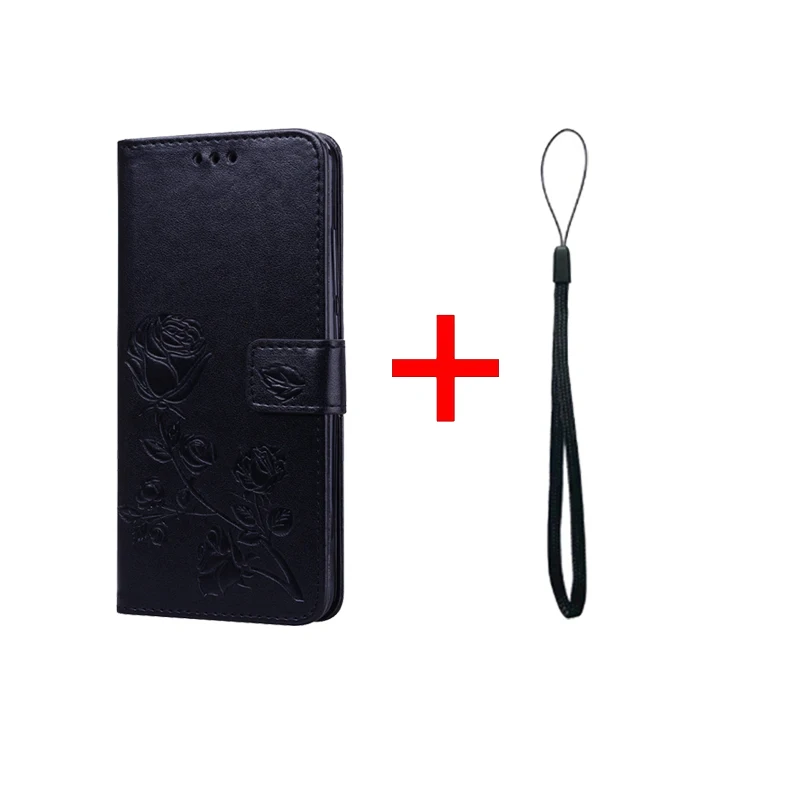 Чехол для huawei Honor 6A, DLI-TL20, DLI-AL10, 5,0 дюймов, кожаный флип-чехол для huawei Honor 6A, 6 A, чехол, кошелек, сумка для телефона, чехол 5,0'' - Цвет: black