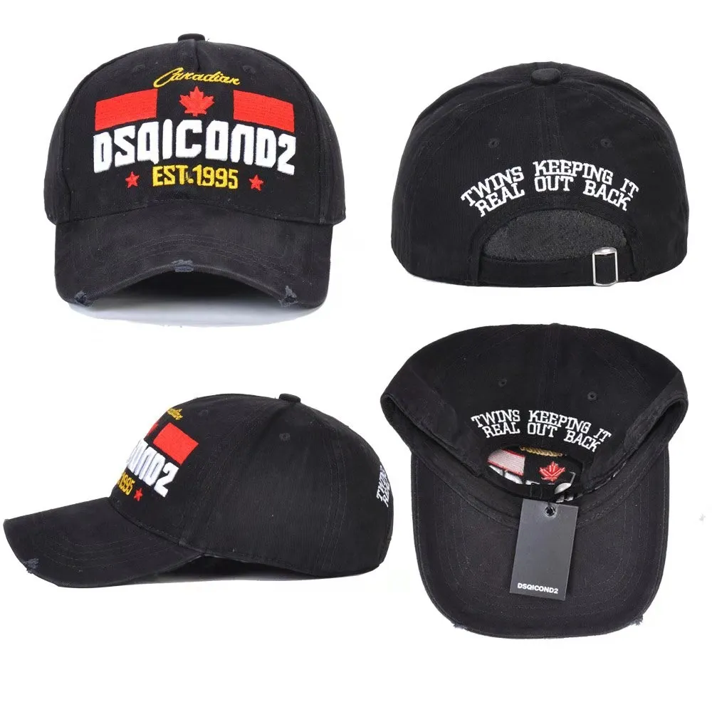 DISCOND2 Кепка для мужчин Женская хлопковая бейсболка Мужская s Casquette Homme Marque люкс Dsq2 Gorros хип-хоп Hombre Кепка на заказ
