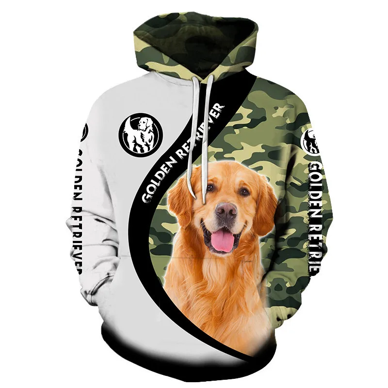 

New Fashion Creative Clothing Dog Lovers Pets 3d Digital Print Pullover Hoodie Men's Sweatshirt Long Sleeve 5XL Size Hoody