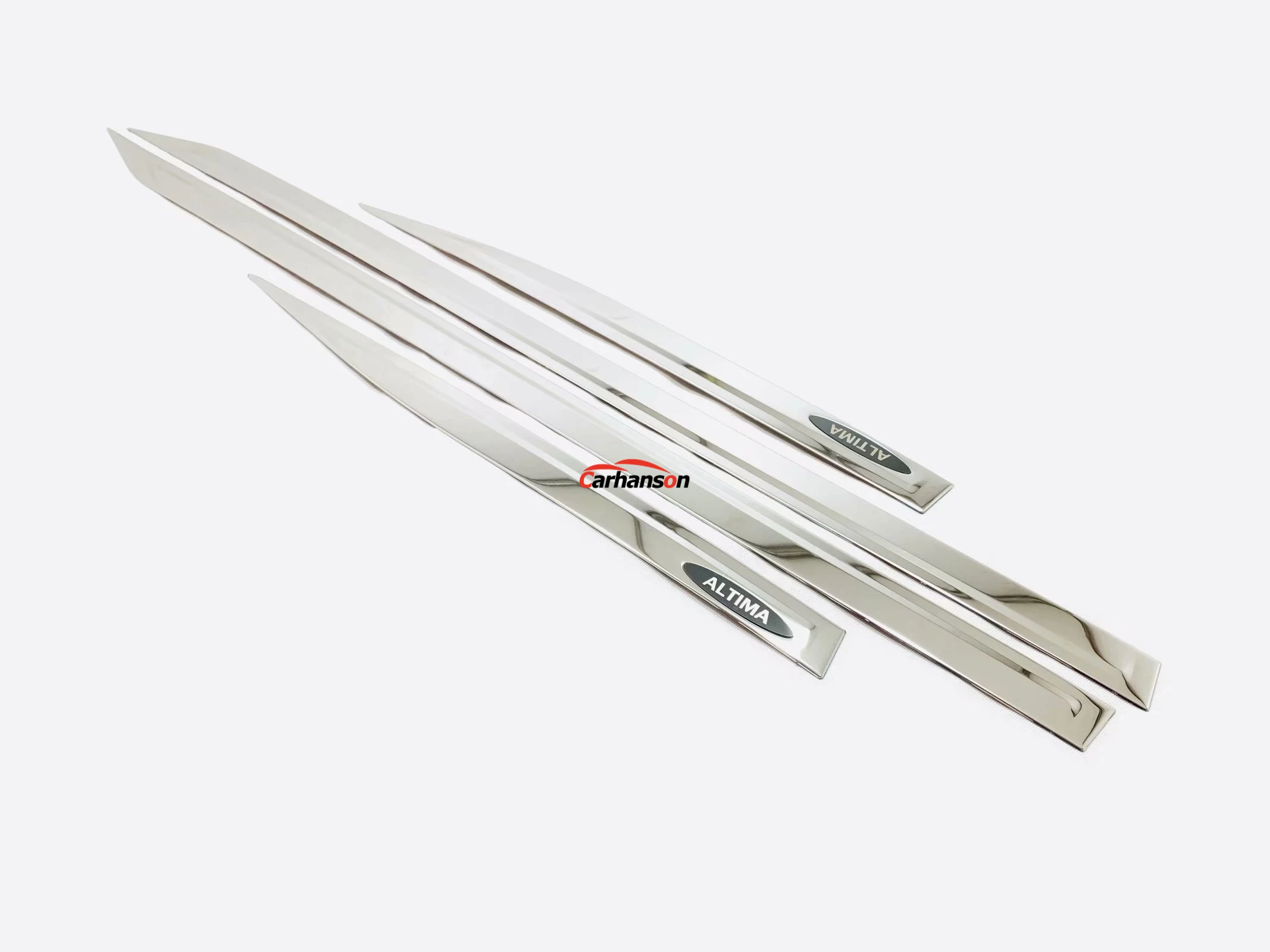 

For Car Accessories Styling Nissan Altima 2019 Chrome Body Side Moulding Cover Scuff Plates Trim Bezel Auto Sticker Protector