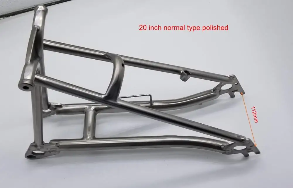 3*a様 BROMPTON(ブロンプトン)チタン製リアフレーム BROMPTON