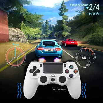 

Bevigac Portable Wireless Bluetooth Controller Gamepad Joystick with Vibration Function for Sony PlayStation 4 PS4