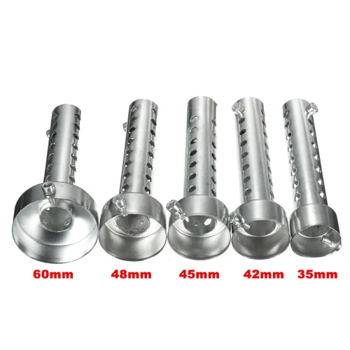 오토바이 캔 DB 킬러 소음기 소음 제거기, 배기 조절 머플러 소음기, 35mm, 42mm, 45mm, 48mm, 60mm 2