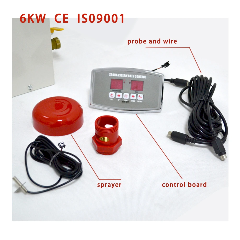 Паровой генератор 6KW 220V 240V best эффективное домашнее Сауна для сауны и ванной