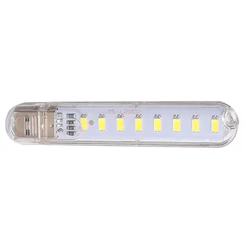 

Mini 3LEDs 8LEDs USB 5V LED Night light Desk Book Reading Lamp Camping Bulb Children's gifts For Mobile Charger Laptops