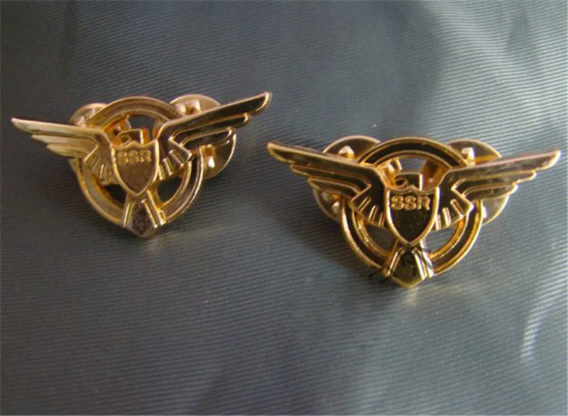 

STRATEGIC SCIENTIFIC RESERVE LAPEL SSR PIN CAPTAIN AMERICA AGENT CARTER PIN WING Halloween Cosplay Prop Brooch Gift
