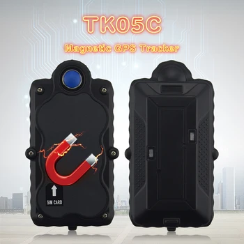 

Best 4G LET GPS Car Tracker TK05C GPS Vehicle Tracker Super Magnetic Built-in IPX7 Water-proof WIFI Free Web GPS Real Time Track