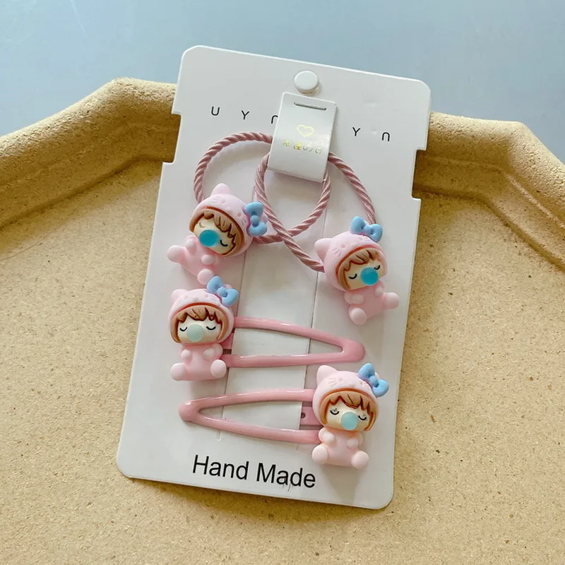 36 Pièces Bébé Fille Accessoires De Cheveux Clips Mignon Cheveux Arcs Bébé élastique Cheveux Cravates Boîte-cadeau