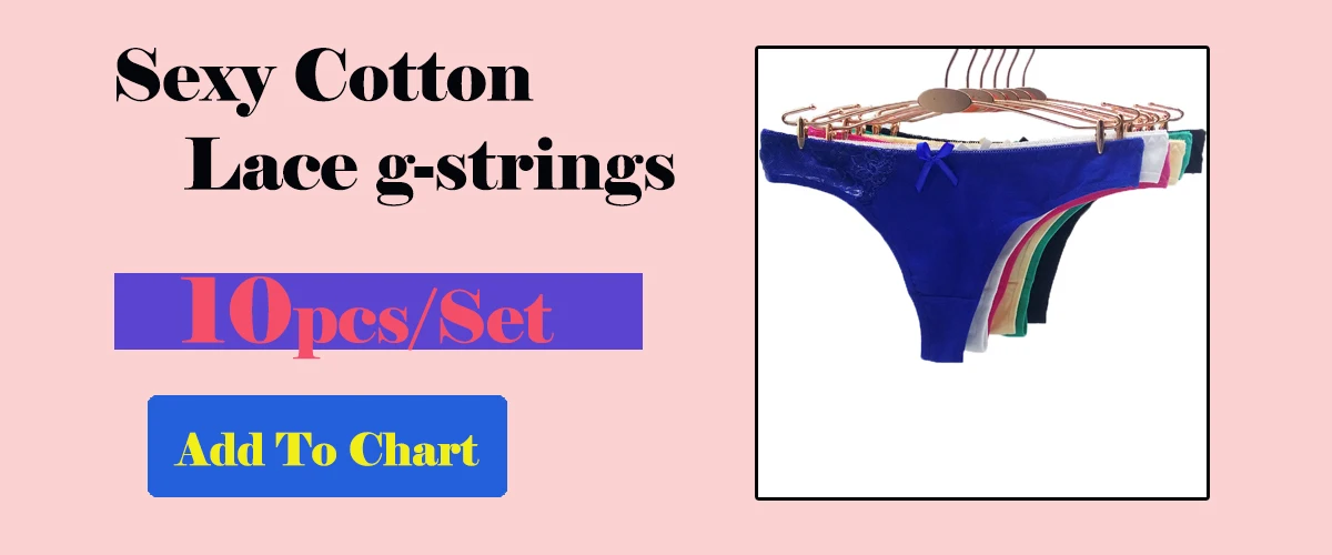 Wholesale 10pcs/lot Sexy g-strings Bikini Printed Panties Thongs T
