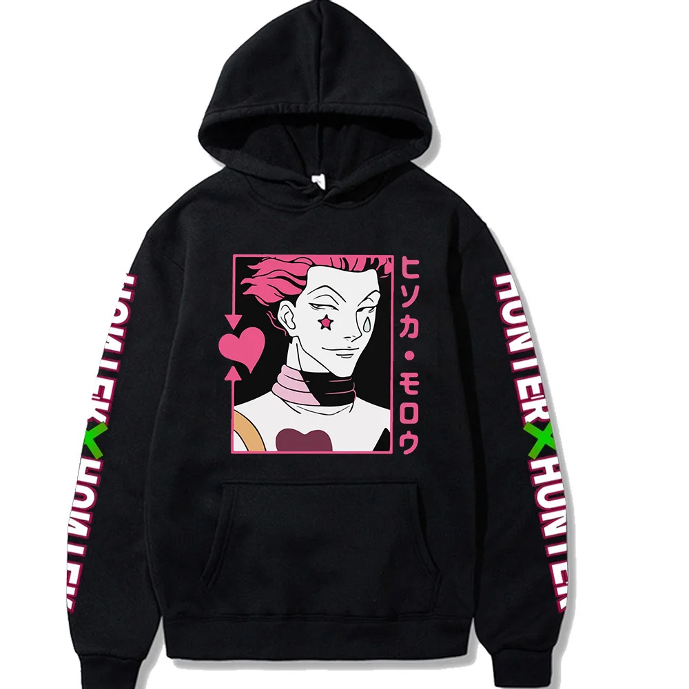 Hunter X Hunter Men Hoodie Hisoka Cosplay Sweatshier Anime Kurapika GON FREECSS Hoodie Fashion Pullover Male Hunter X Hunter Men Hoodie Hisoka Cosplay Sweatshier Anime Kurapika GON FREECSS Hoodie Fashion Pullover Male