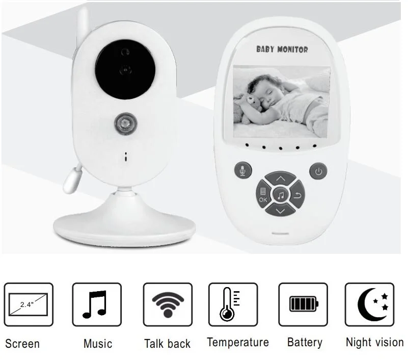 IMPORX радионяня портативная WiFi ip-камера HD Беспроводная умная детская камера Аудио Видео Запись камера наблюдения домашняя камера безопасности