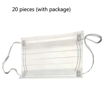 

Children's masks Breathable disposable three-layer meltblown cloth Civilian masks Dust protection masks 20pcs
