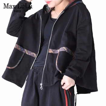 

Max LuLu New 2020 Korean Fashion Designer Spring Ladies Streetwear Coats Womens Casual Loose Jackets Vintage Clothes Plus Size