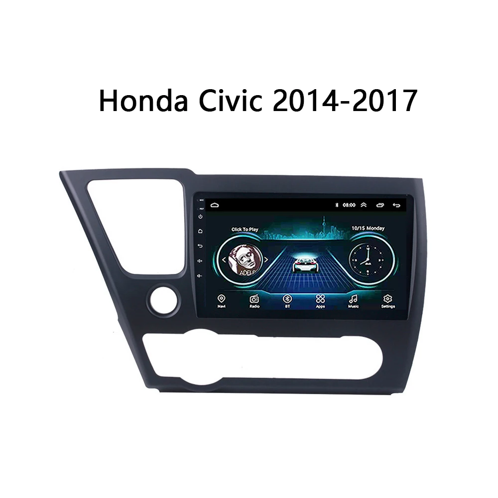 car DVD for Honda Civic radio 2013 2014 2015 multimedia system plug and play support iphone Carplay FM TV SWC RDS Android 8.1 9\ car DVD for Honda Civic radio 2013 2014 2015 multimedia system plug and play support iphone Carplay FM TV SWC RDS Android 8.1 9\
